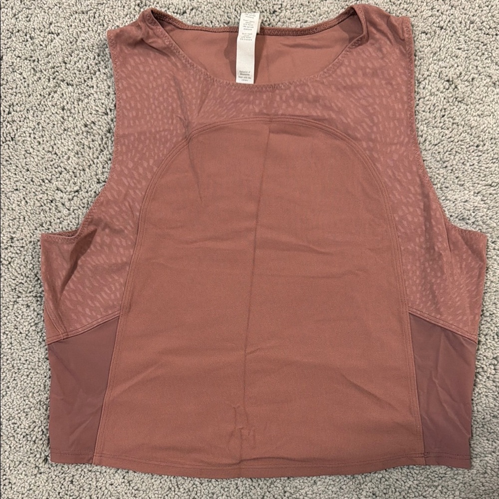 lululemon athletica Dusty Rose Workout Tank